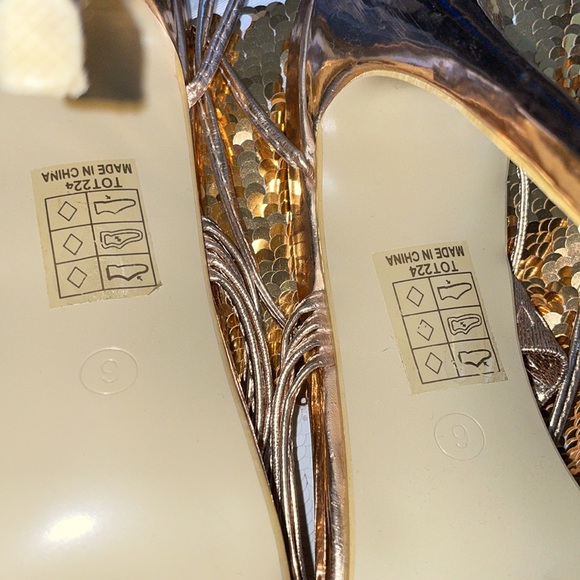 Rose Gold Sandals by Pretty Little Thing - Picture 6 of 10